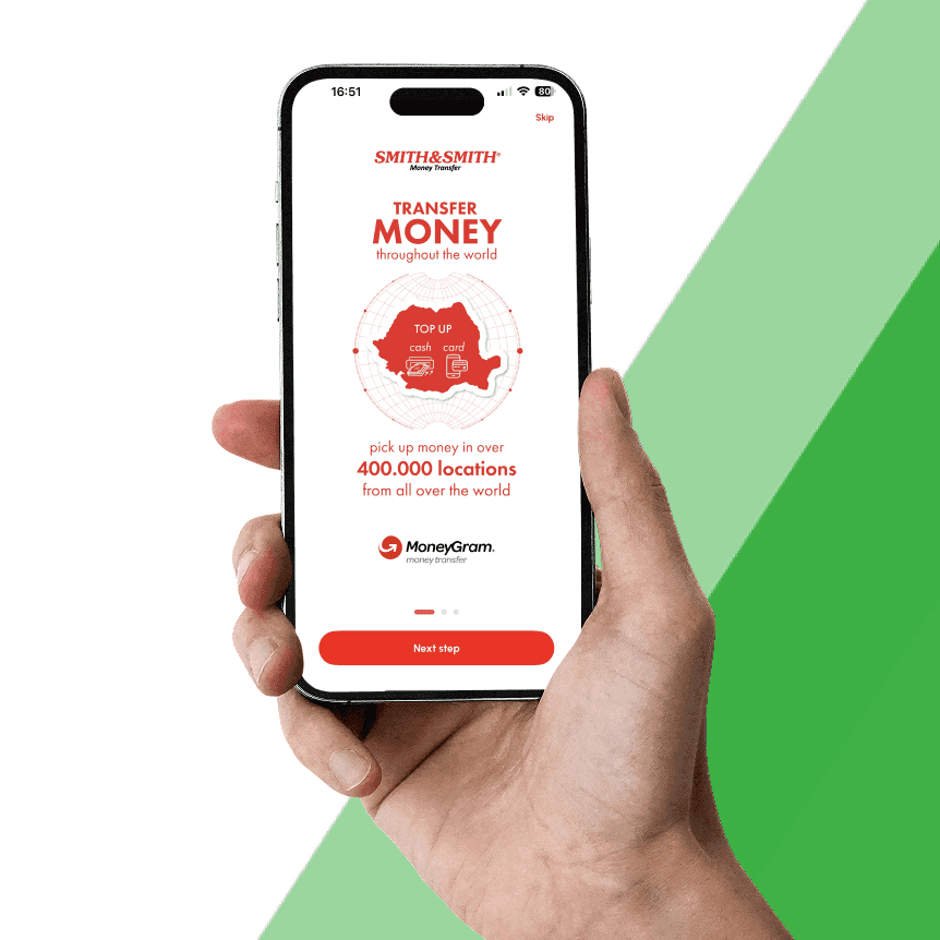 Smith Transfer – Aplicación Móvil Fintech